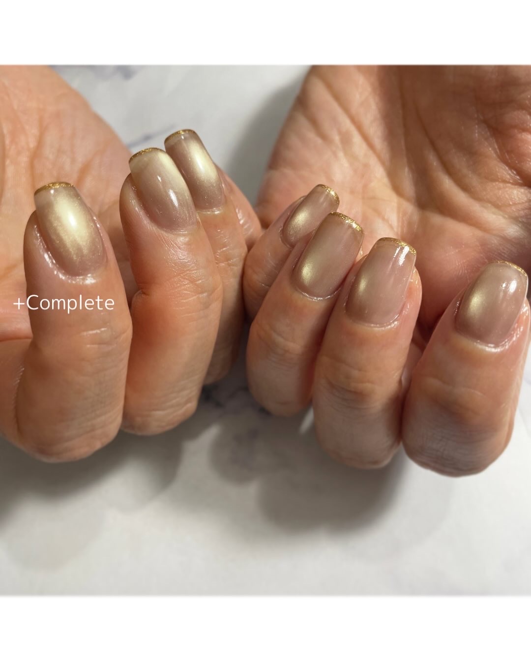 ネイルアートコースの施術例